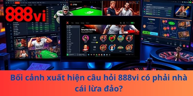 Bối cảnh xuất hiện câu hỏi 888vi có phải nhà cái lừa đảo?